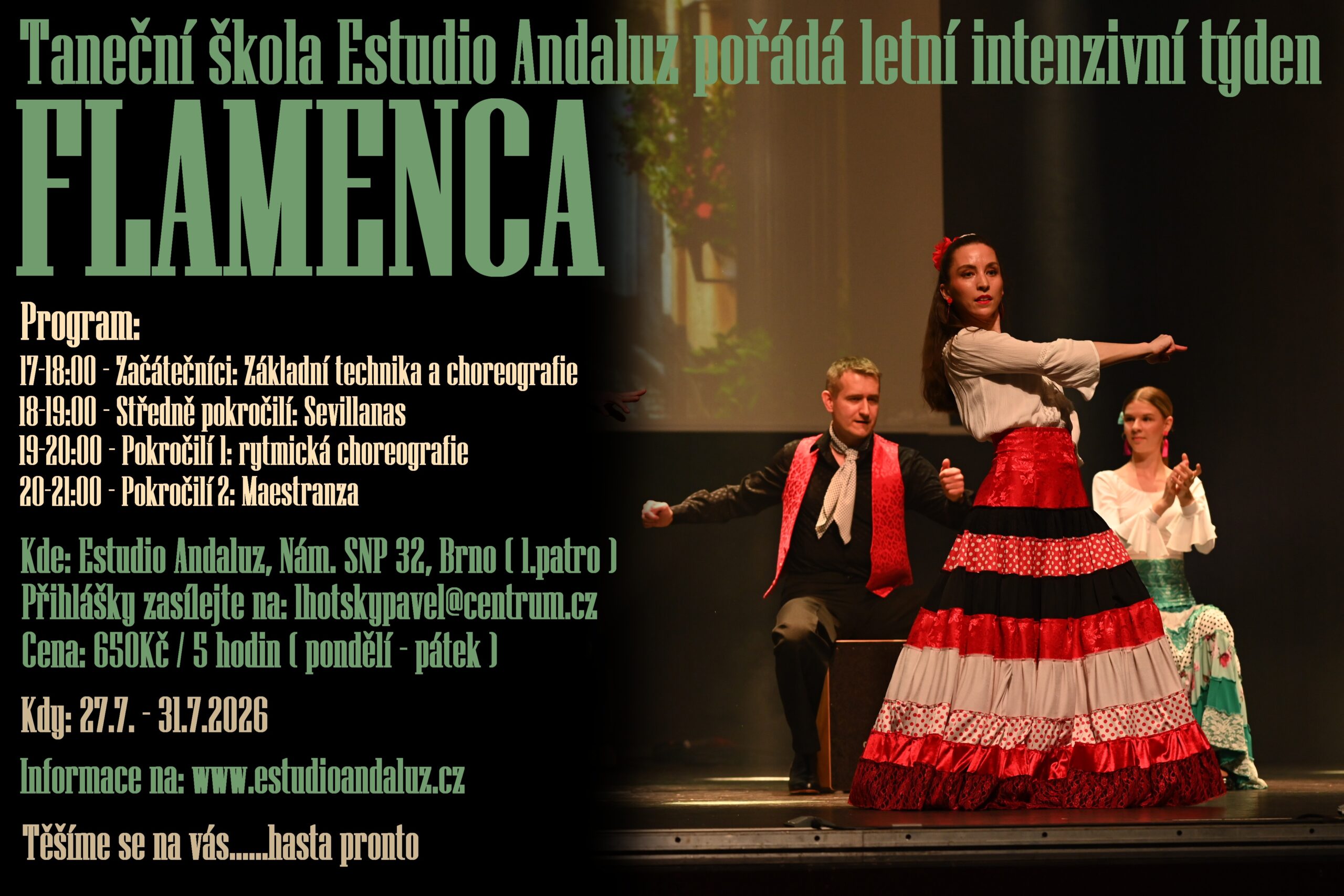Letní intenzivka Flamenca 2026